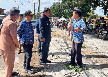 Bupati Tangerang Tinjau Rekonstruksi Jalan Bojong Renged – Teluknaga