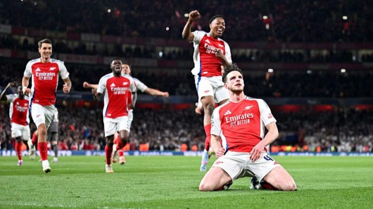 Arsenal melaju ke semifinal Liga Champion Eropa setelah mengalahkan Real Madrid 2-1. sumber foto: bbci.co.uk