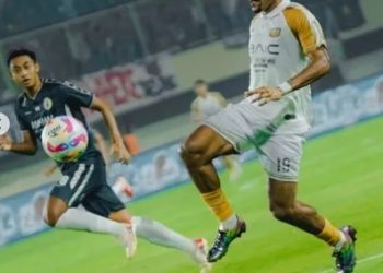 Gol Tunggal Messidoro Bawa Dewa United Tekuk PSS Sleman