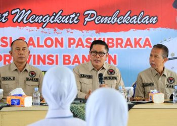 Pembekalan Paskibraka 2025 di Kota Tangerang, Maryono Hasan Tekankan Nilai Kepemimpinan