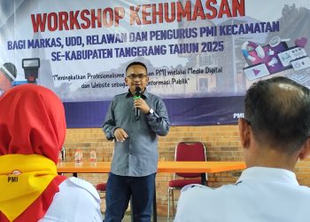 Perkuat Peran Digital, PMI Kabupaten Tangerang Gelar Workshop Kehumasan