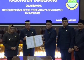 DPRD Kabupaten Tangerang Sampaikan Pandangan Umum atas LKPJ Bupati 2024