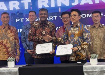 XLSMART Gandeng Huawei dan ZTE untuk Perkuat Jaringan dan SDM Digital