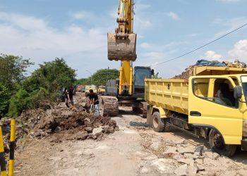 Warga Senang, Jalan Rusak di Sukadiri Akhirnya Diperbaiki