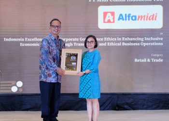 Terapkan Tata Kelola yang Baik dalam Bisnis Ritel, Alfamidi Raih GCG 2025