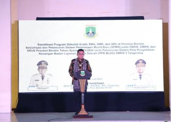 Pemprov Banten Resmikan BLUD Perdana di SMKN 3 Kota Tangerang