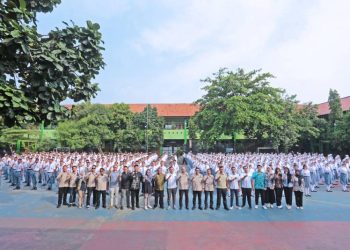450 Pelajar Terbaik Kota Tangerang Ikuti Diklat Paskibra