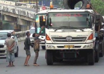 Polresta Tangerang Amankan Pelaku Pemalakan Sopir Truk di Cikupa