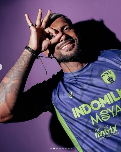 Penyerang Persita Matheus Alves. (sumber foto) persitafc.com)