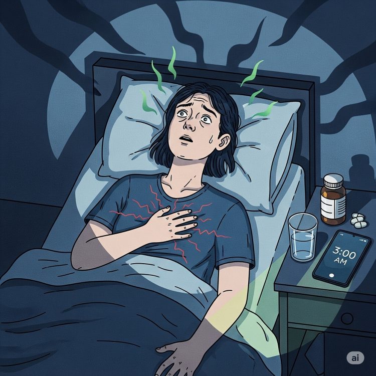 Ilustrasi Psikosomatik. (AI)