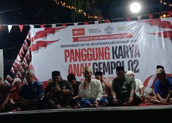 Warga RT 02/03 Pakulonan Barat Gelar Doa Bersama Peringati HUT ke-80 RI