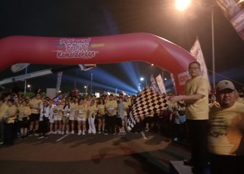 Ribuan Warga Meriahkan City Night Walk HUT RI ke-80 di Paramount Land Gading Serpong