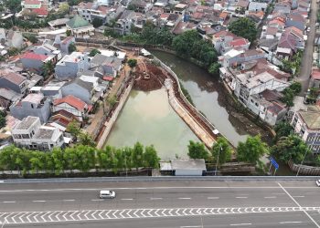 DSDABMBK Tangsel Genjot Pembangunan Tandon Puri Bintaro Indah untuk Redam Banjir