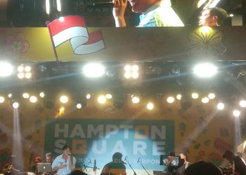 Grand Launching Hampton Square Dimeriahkan Aksi Panggung Rizky Febian