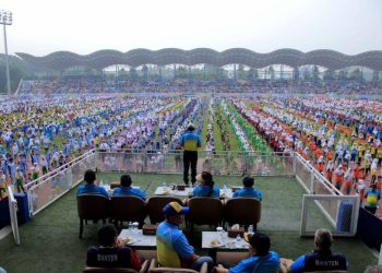 Senam Massal Pelajar Kota Tangerang Catat Rekor MURI