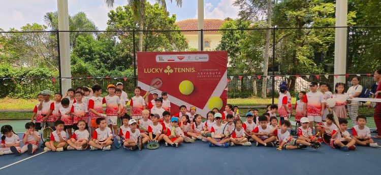 Soft Launching Lucky Tennis di ARYADUTA Country Club. (IST)