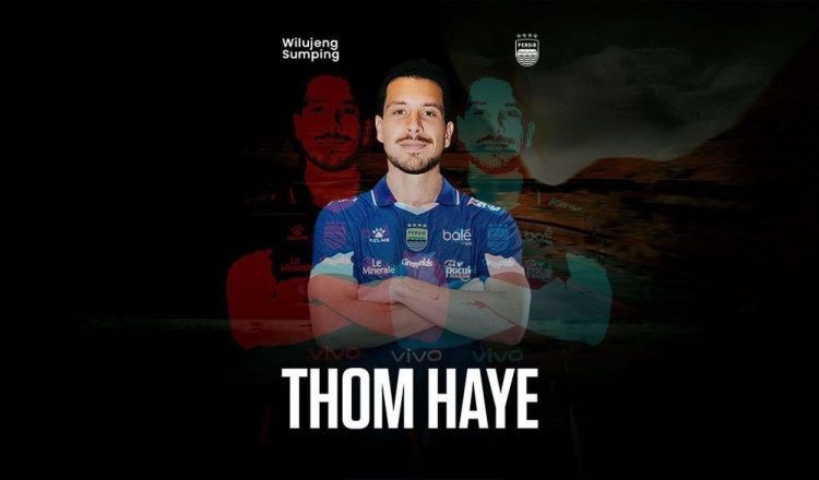 Gelandang Timnas Indonesia Thom Haye bergabung dengan Persib. (sumber foto: persib.co.id)
