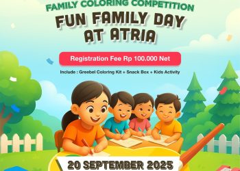 Yuk Ikutan Family Coloring Competition di Atria Hotel & Residences Gading Serpong