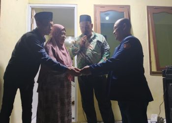 Karang Taruna Bersama Kelurahan Pakulonan Barat Serahterima Rumah Layak Huni Warga Kademangan 