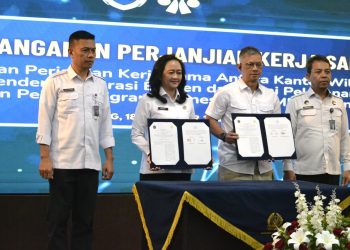 Teken Kerjasama, Imigrasi Banten – BP3MI Cegah Praktek Perdagangan Orang Mulai dari Desa