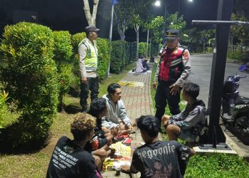 Patroli Mobile Polsek Panongan Sisir Titik Rawan Tawuran dan Geng Motor di Citra Raya dan Lugano