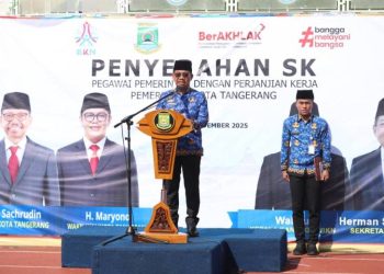 Ribuan PPPK Paruh Waktu Resmi Dilantik di Stadion Benteng Reborn