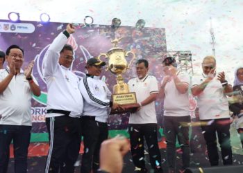 Porkab Tangerang VI 2025 Ditutup, Kecamatan Pakuhaji Rebut Ditetapkan Juara Umum