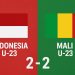 Sempat Unggul di Babak Kedua, Garuda Muda Dipaksa Bermain Imbang 2-2 Lawan Mali U-23
