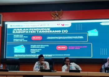 Puluhan Wartawan Ikuti Sosialisasi Pemutakhiran Data Pemilih di KPU Kabupaten Tangerang