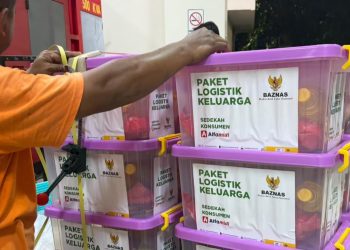 BAZNAS–Alfamidi Distribusikan Ribuan Paket Bantuan ke Wilayah Terdampak Banjir Sumut