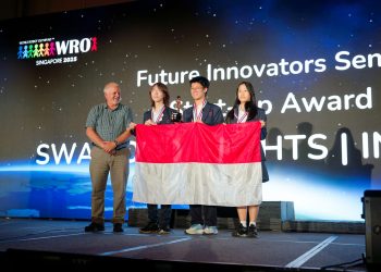 Inovasi Siswa Sinarmas World Academy, Headset AI LUMA Bantu Pasien Kehilangan Kemampuan Bicara