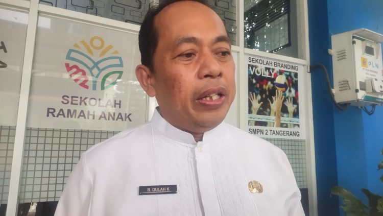 Ketua PGRI Kota Tangerang, Bagio Dulah Komari. (KEY)