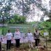 Milad ke-6 JMSI, Pengda Banten Santuni Yatim dan Tanam Pohon di Bantaran Sungai Cisadane