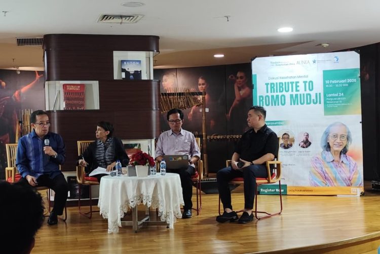 Diskusi Kesehatan Mental “Tribute to Romo Mudji” yang diselenggarakan pada 10 Februari 2026 di Perpustakaan Nasional RI berlangsung dengan penuh khidmat dan reflektif. (IST)