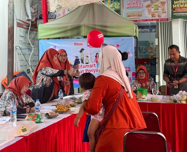program Alfamart Sahabat Posyandu. (IST)