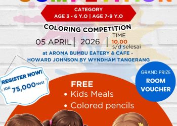 Yuk Ajak Si Kecil Lomba Mewarnai Anak di Howard Johnson by Wyndham Tangerang