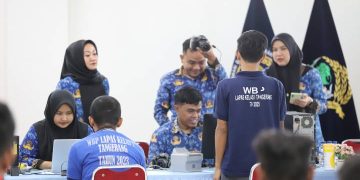 Disdukcapil Kota Tangerang Jemput Bola ke Lapas, 109 Warga Binaan Rekam KTP-el