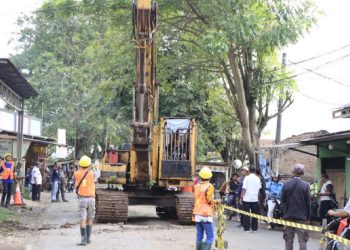 Perbaikan Jalan di Pakuhaji dan Sukadiri Dimulai