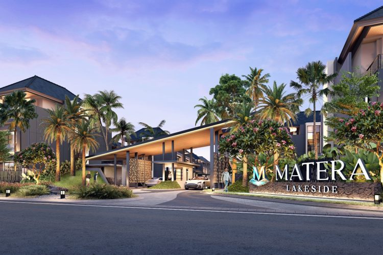 Maket rumah Matera Lakeside, Paramount Gading Serpong. (IST)