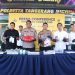 Satresnarkoba Polresta Tangerang Amankan Empat Pengedar Narkotika Sintetis dengan Modus Unik