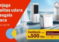 Persiapan Musim Kemarau, AZKO Pondok Cabe Hadirkan Promo Penyejuk dan Penjernih Udara hingga Diskon 50 Persen