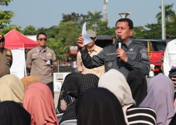 Gerakan Pangan Murah Kabupaten Tangerang, Sembako Rp85 Ribu Dijual Rp43 Ribu