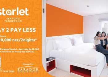 Promo Stay 2 Payless, Menginap 2 Malam Hanya Rp520 Ribu di Starlet Hotel Serpong