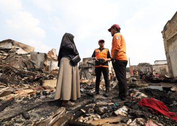 BAZNAS RI Terjunkan Tim Medis hingga Dapur Umum untuk Korban Kebakaran Kemayoran