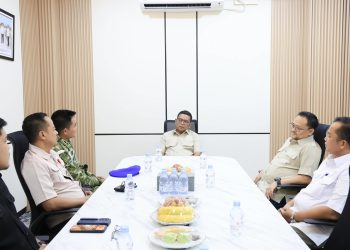 Terima Kunjungan Dandenpom Serang, Andra Soni Tegaskan Pemprov Banten Siap Perkuat Sinergi Lintas Sektor