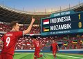 Ole Romeny Antar Timnas Indonesia Menang 1-0 atas Mozambik