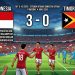Reno Salampessy hingga Arkhan Kaka Cetak Gol, Garuda Muda Bungkam Timor Leste 3-0
