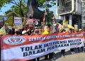 Mahasiswa Gelar Aksi Unjuk Rasa Desak Polri Bongkar Dugaan Korupsi Jampidsus, Tolak Intervensi terhadap Penegakan Hukum