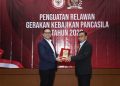 Marinus Gea di Kampus UNIPI: Kekuatan Bangsa Terletak pada Karakter Manusianya