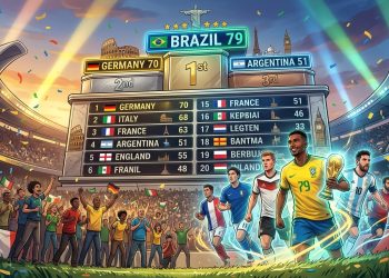 20 Negara Penguasa Sepak Bola Dunia